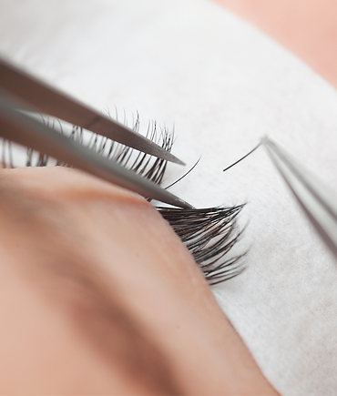 Professional hair extension application and luxury hair services