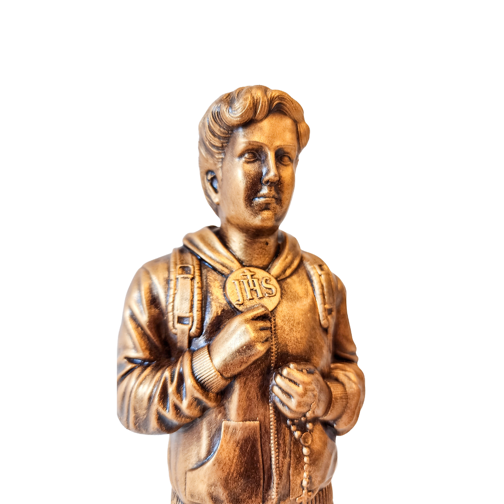Miniatura: Imagem São Carlo Acutis Ouro Velho