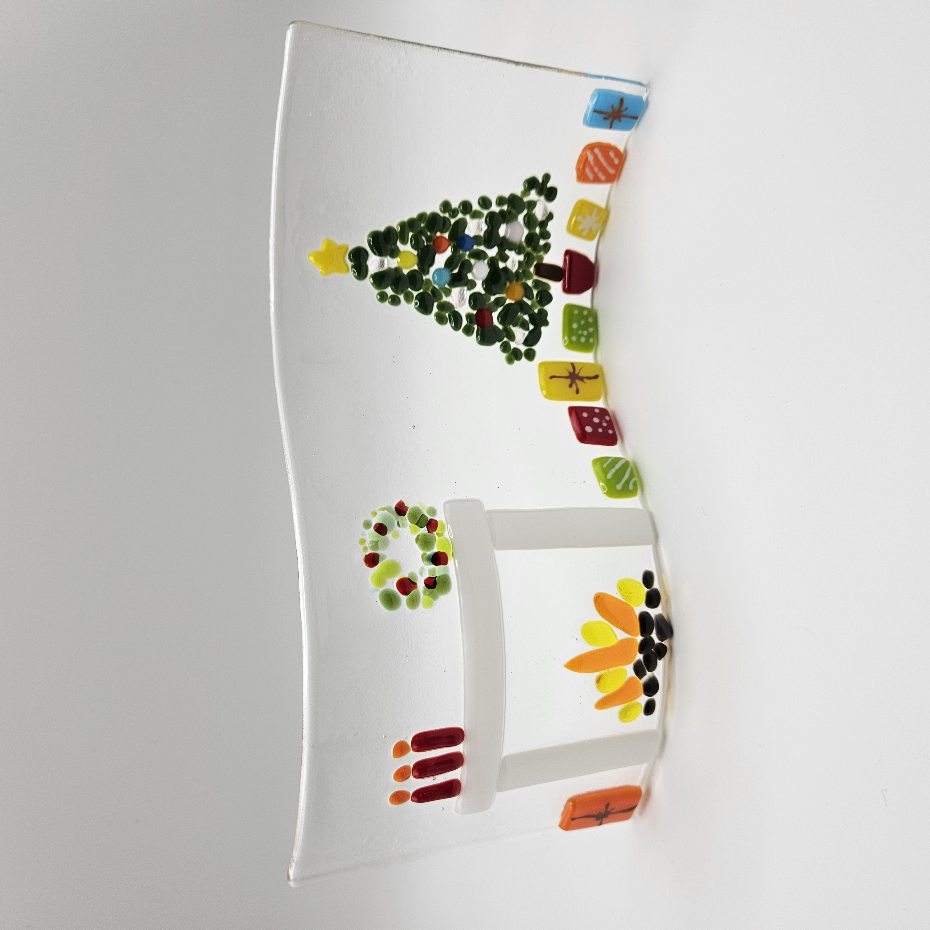 Glass Fusing Workshop: Festive Wave Panel at Butt Lodge, Lochranza, Isle of Arran