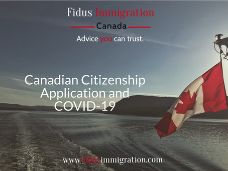 Canadian Citizenship Application and COVID-19 – Updates