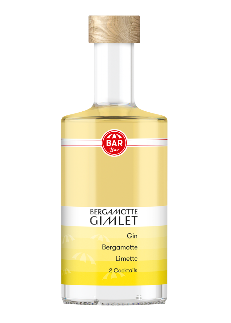 BARuno Bergamotte Gin Fertigcocktail in der Flasche