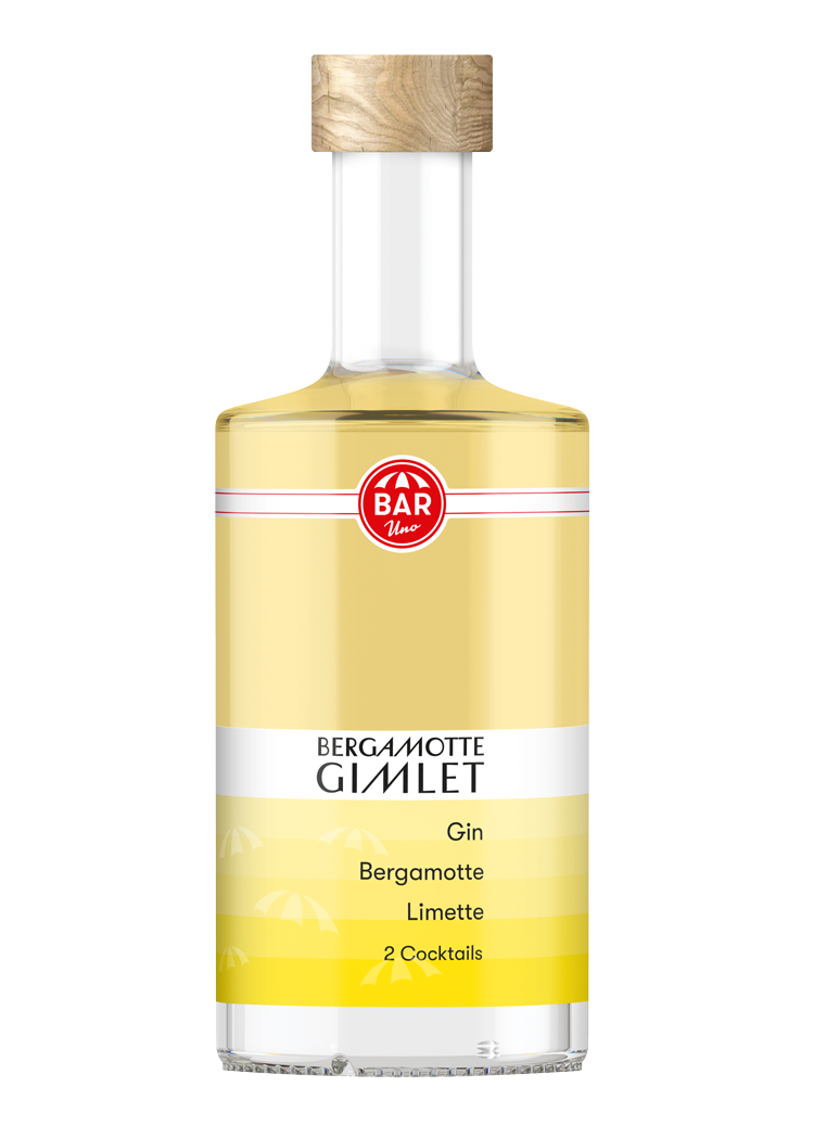 BARuno Bergamotte Gin Fertigcocktail in der Flasche