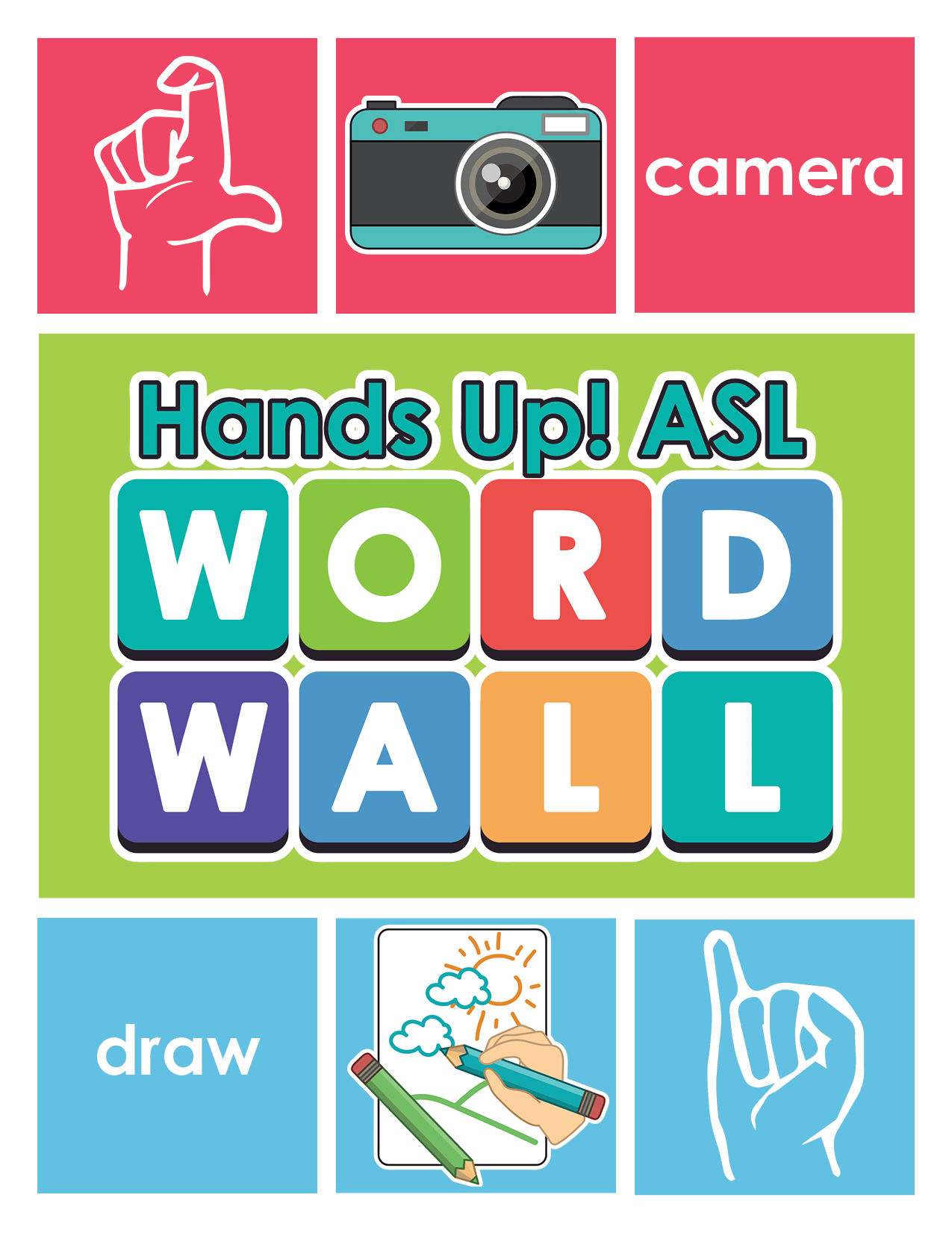 HandsUP! ASL Word Wall