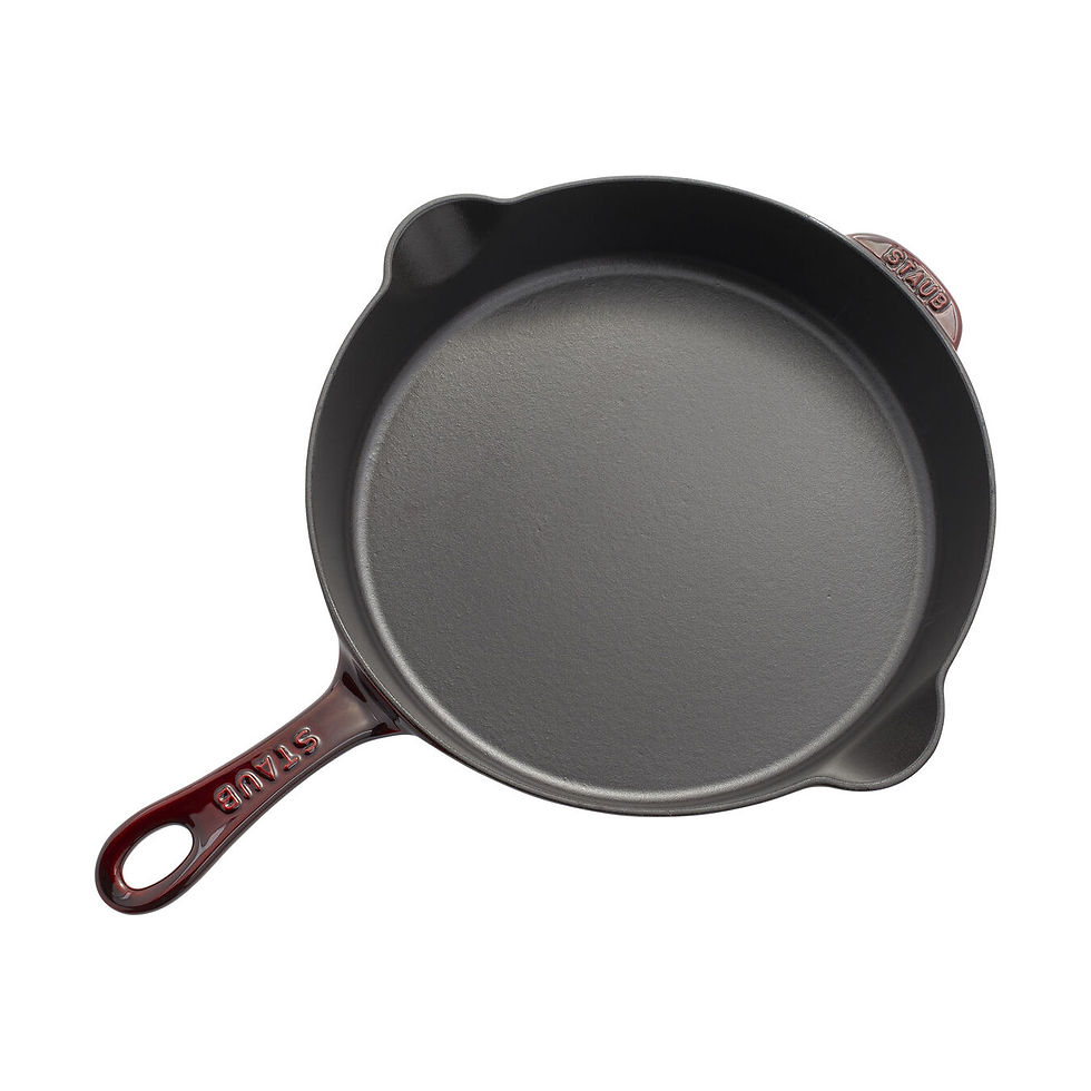 Thumbnail: STAUB CAST IRON 11-INCH, FRYING PAN, GRENADINE