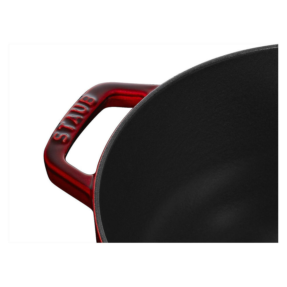 Thumbnail: STAUB CAST IRON 3.75 QT, FRENCH OVEN, GRENADINE