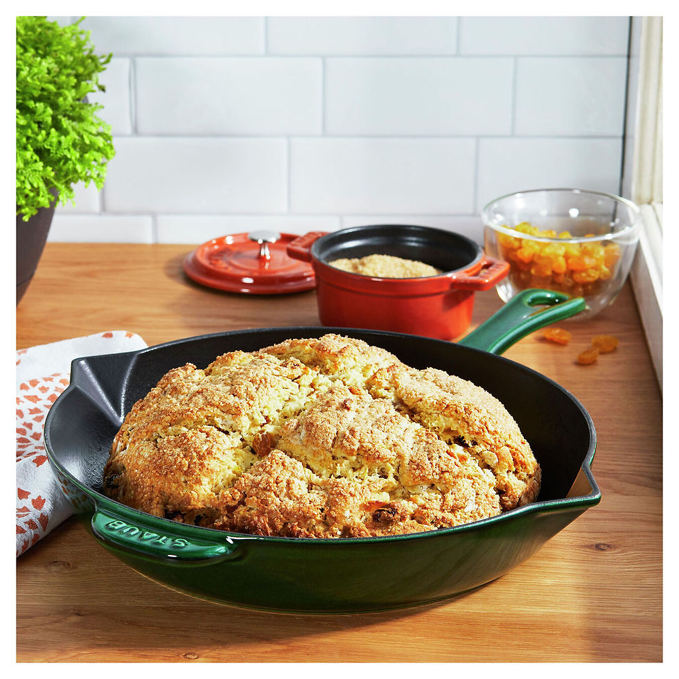 Thumbnail: STAUB CAST IRON 12-INCH, FRYING PAN, BASIL