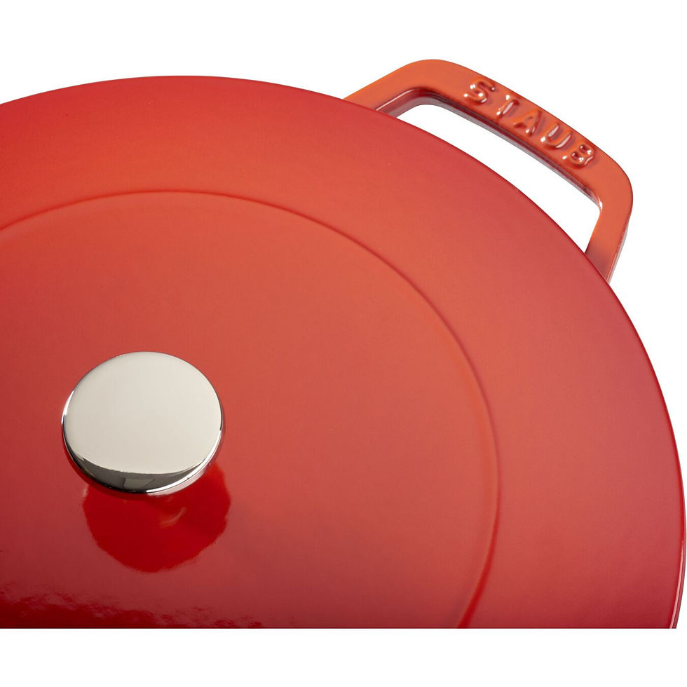 Thumbnail: STAUB CAST IRON 3.75 QT, FRENCH OVEN, CHERRY