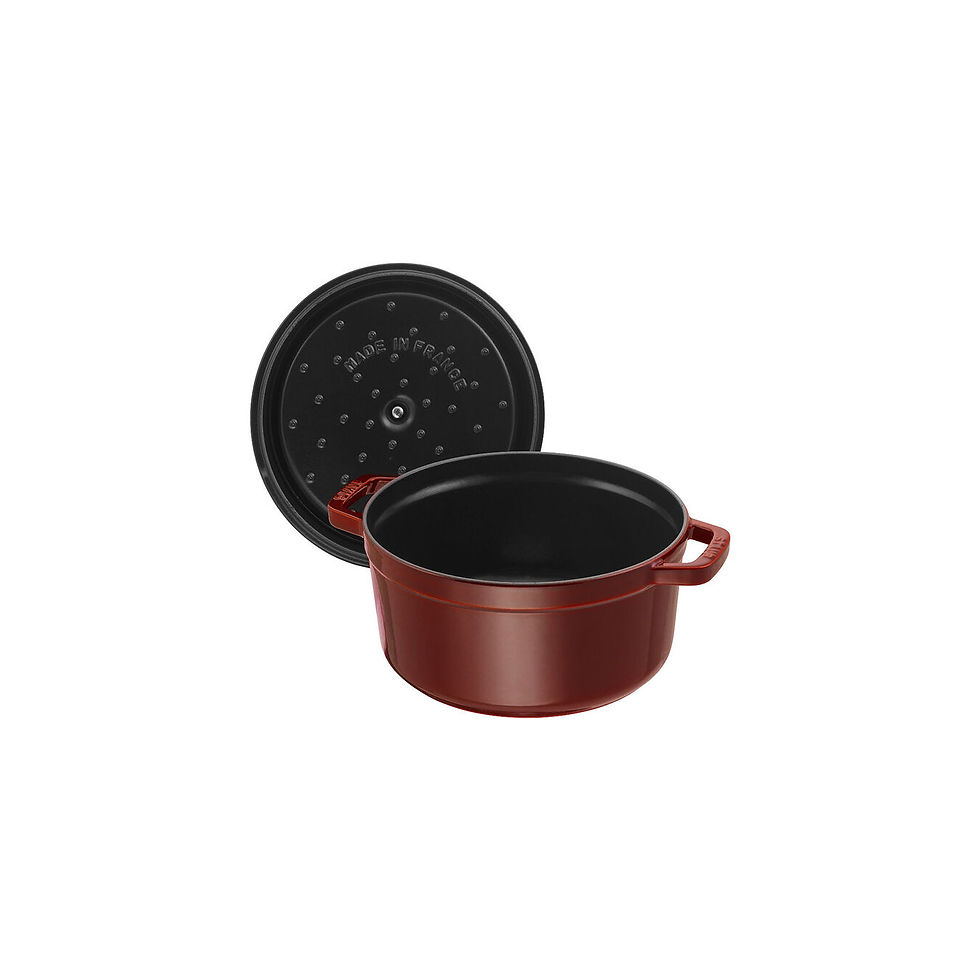 Thumbnail: STAUB CAST IRON 2.75 QT, ROUND, COCOTTE, GRENADINE