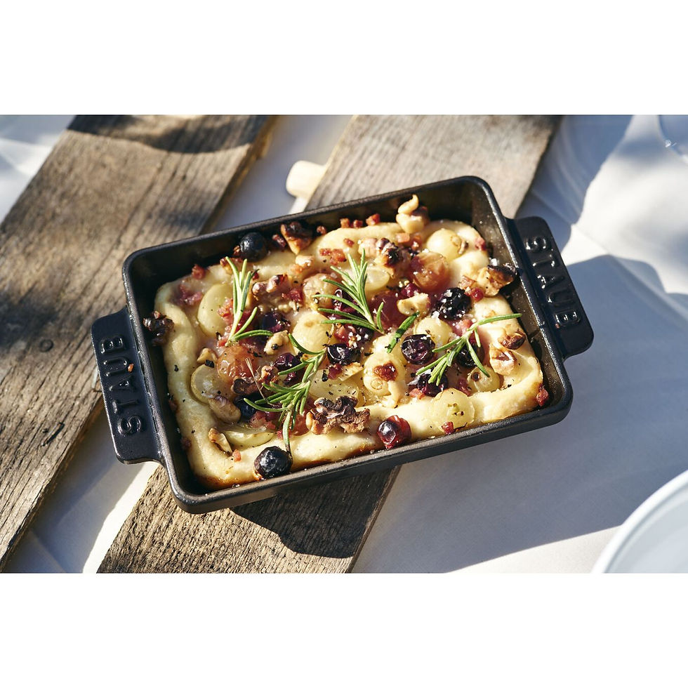Thumbnail: STAUB CAST IRON 4.33 X 7-INCH, RECTANGULAR, OVEN DISH, BLACK MATTE