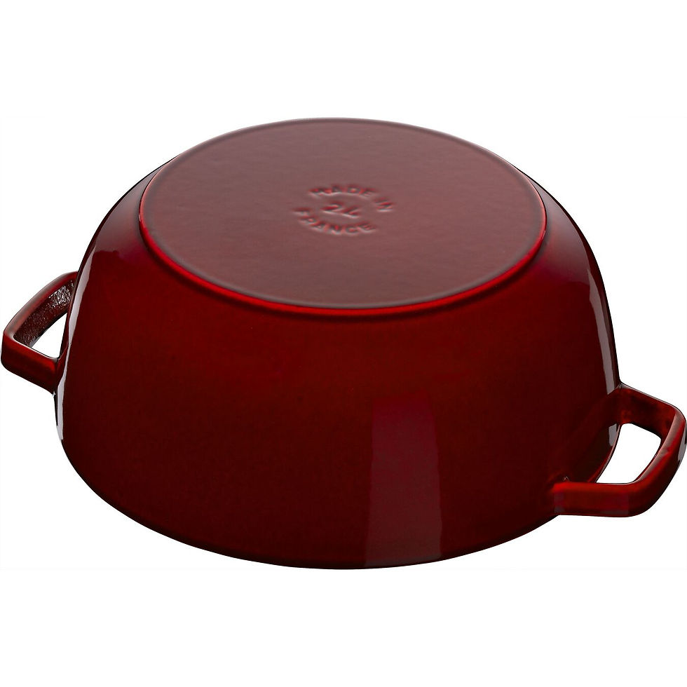 Thumbnail: STAUB CAST IRON 3.75 QT, FRENCH OVEN, GRENADINE