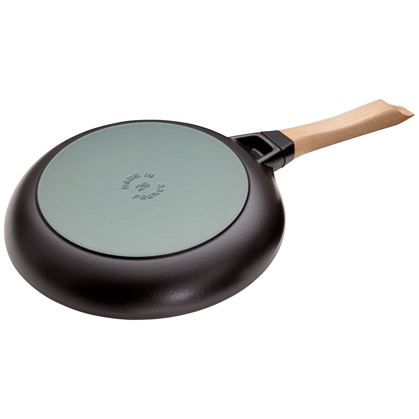STAUB CAST IRON 11-INCH, FRYING PAN, BLACK MATTE