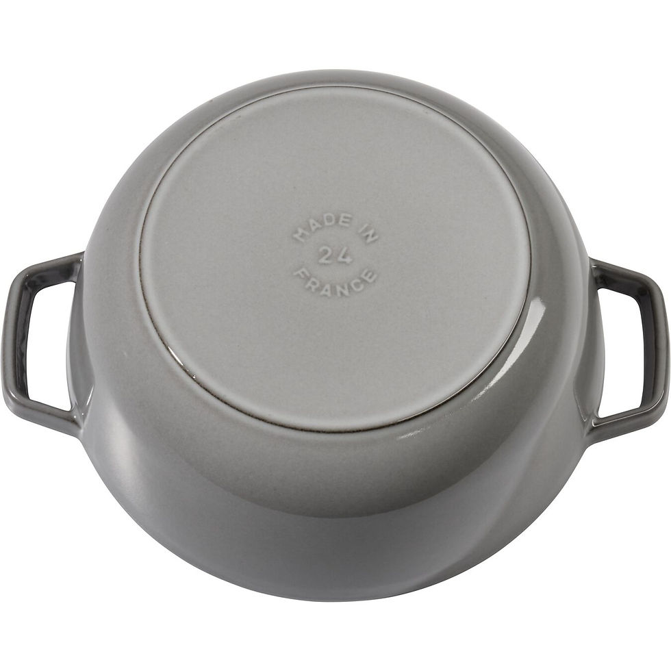 Thumbnail: STAUB CAST IRON 3.75 QT, FRENCH OVEN, GRAPHITE GREY