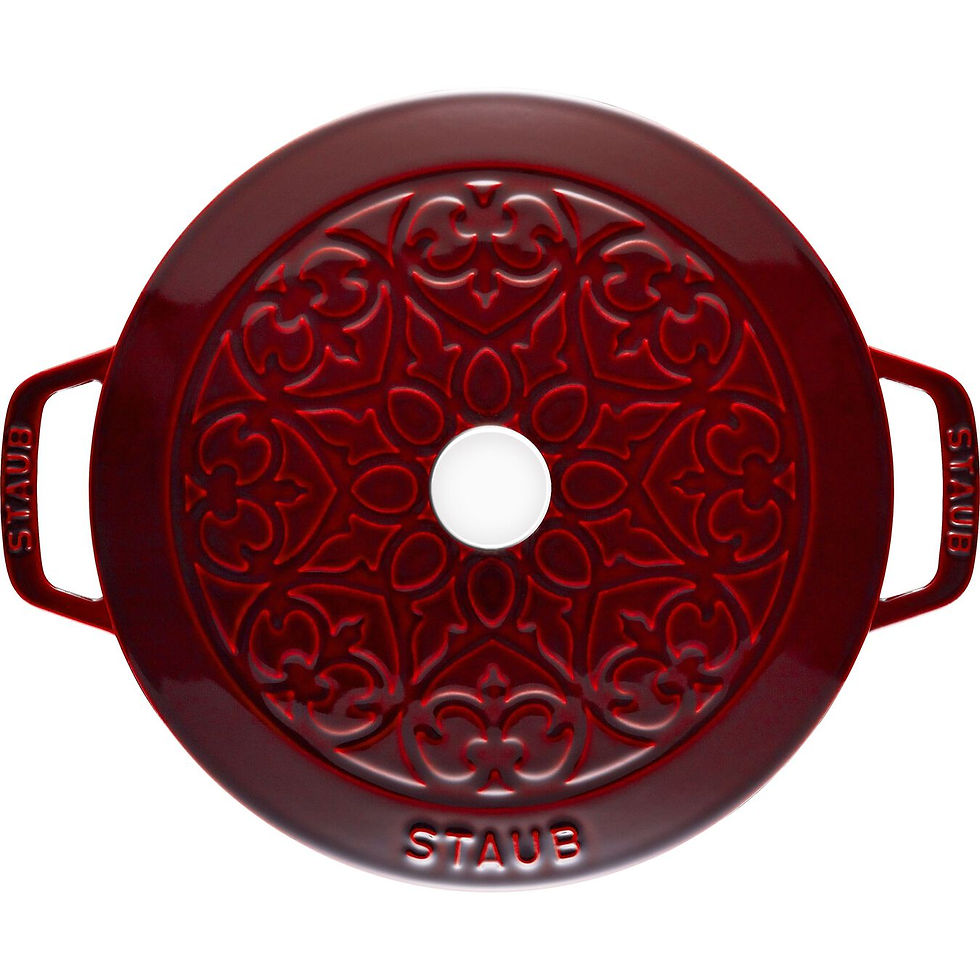 Thumbnail: STAUB CAST IRON 3.75 QT, FRENCH OVEN, GRENADINE