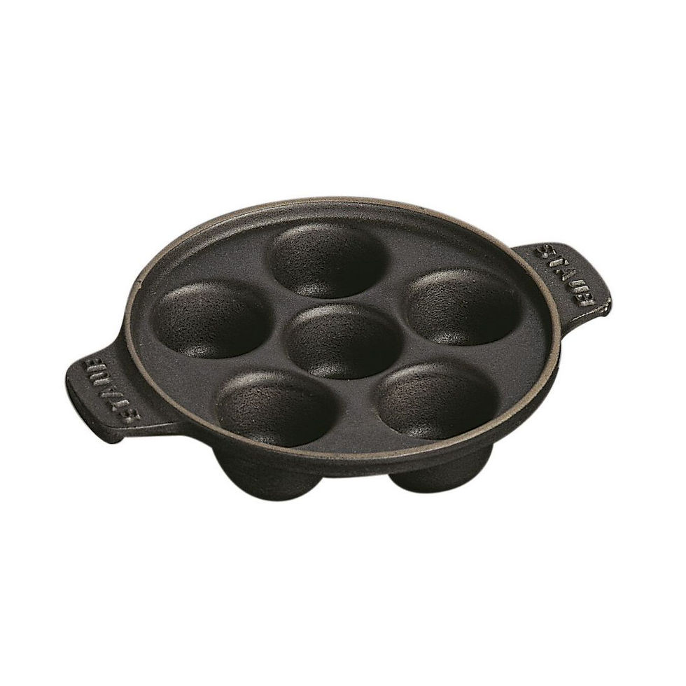 Thumbnail: STAUB CAST IRON 5.5-INCH, SNAIL DISH, BLACK MATTE