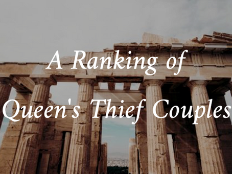 A Definitive Ranking of All the Canon Ships in the Queen's Thief Series