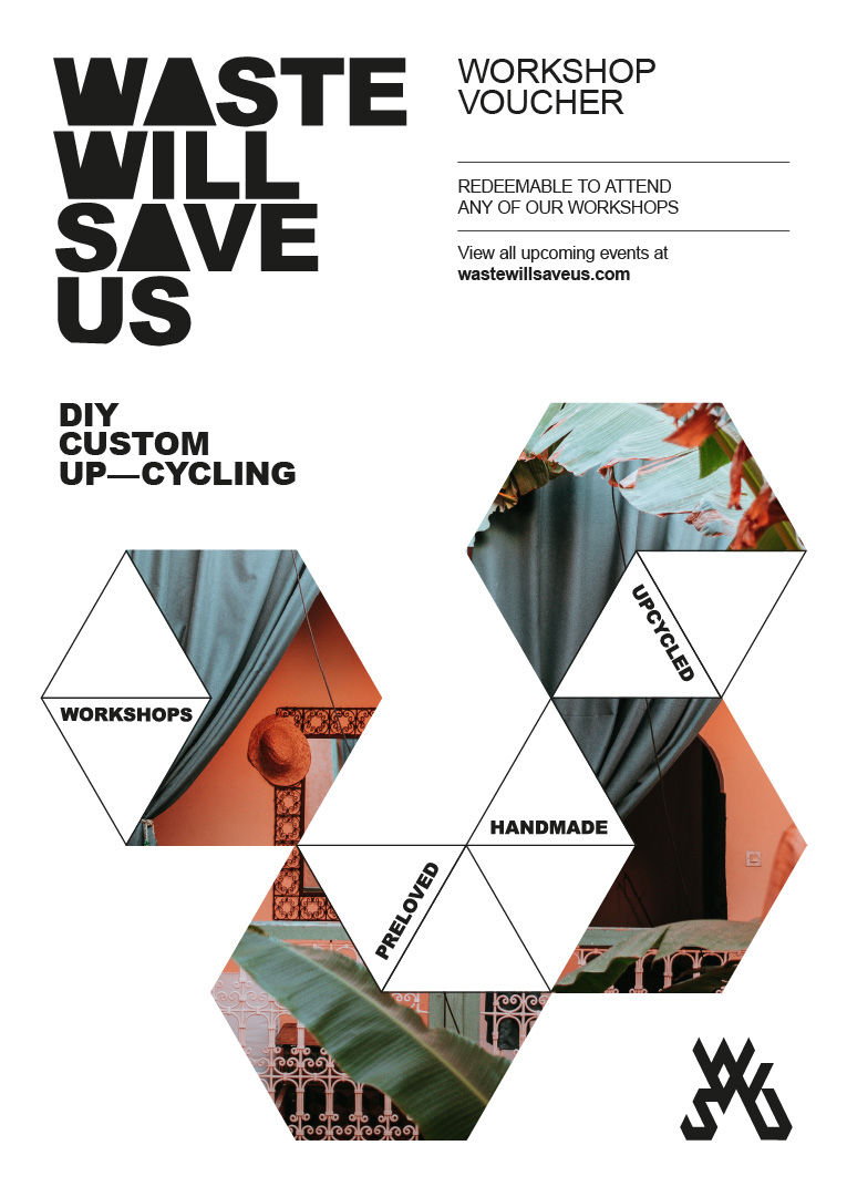 DIY UPCYCLING WORKSHOP VOUCHER
