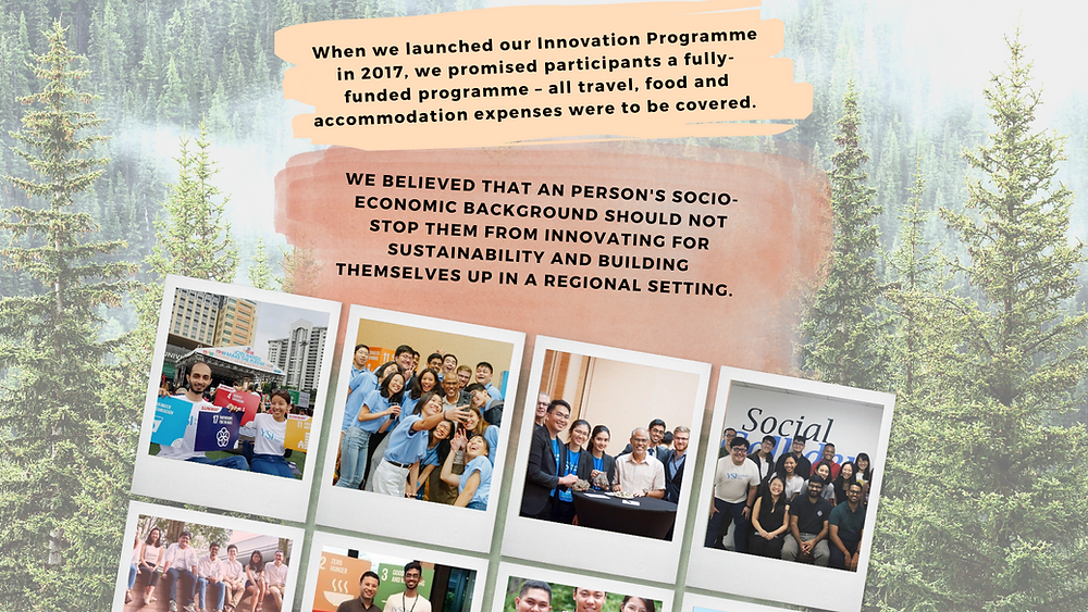 Sustainability SDGs Impact Founder Journey Incubation Programme Community Platform Southeast Asia Impact Youthopia National Youth Council Singapore