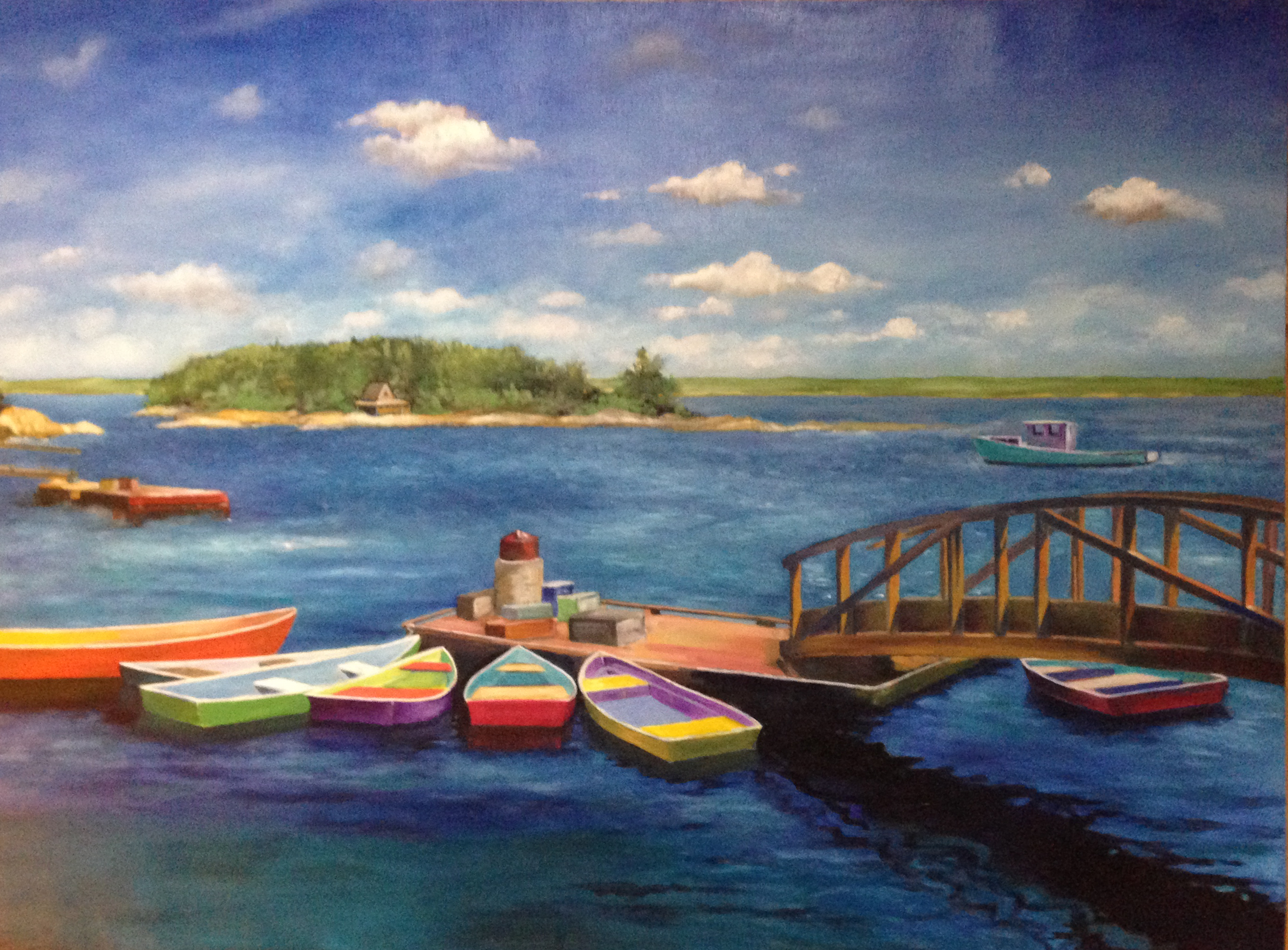 Docked Boats