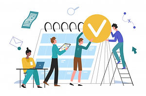 ilustracion-planificacion-personas-negocios-equipo-personaje-empleado-dibujos-animados-tra