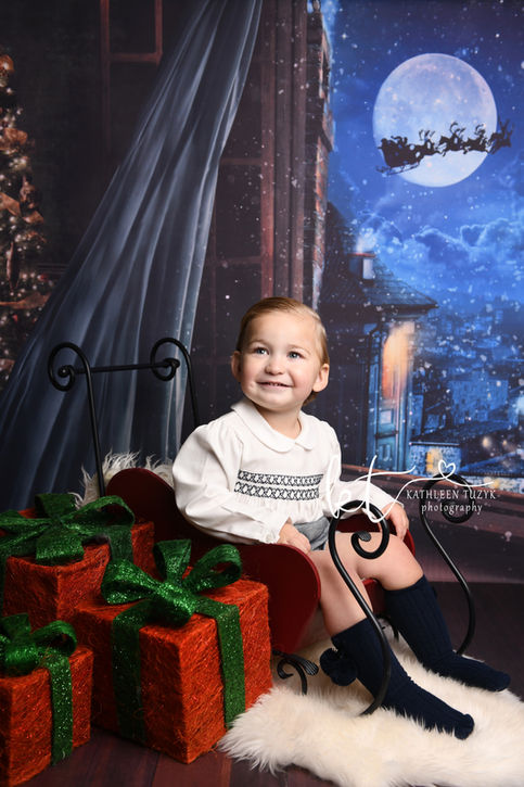 christmas mini session