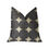 Thumbnail: Savannah Black and Beige Luxury Throw Pillow