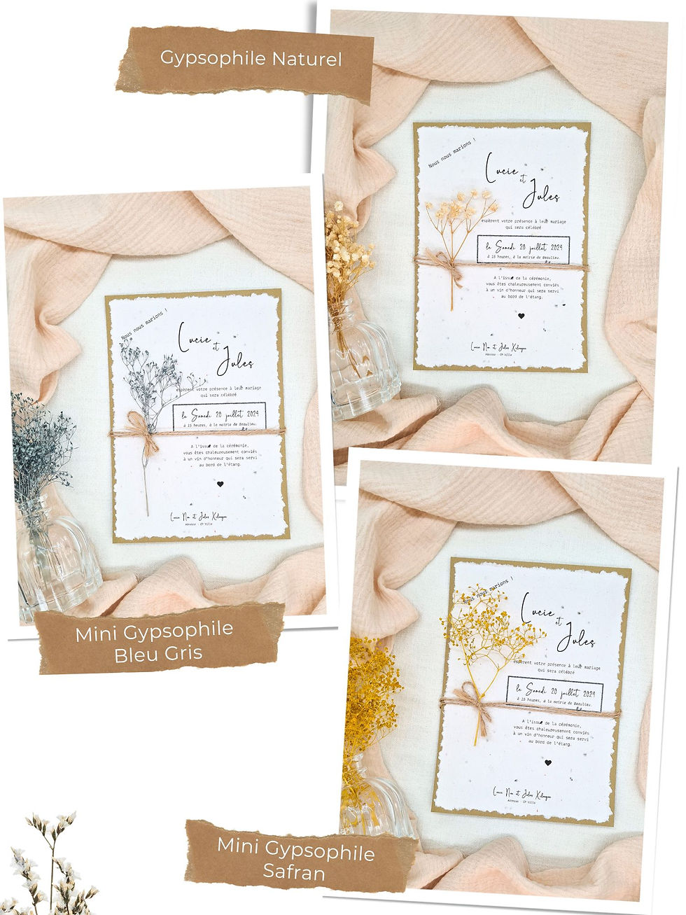 Miniature : Faire-part Mariage - Lou