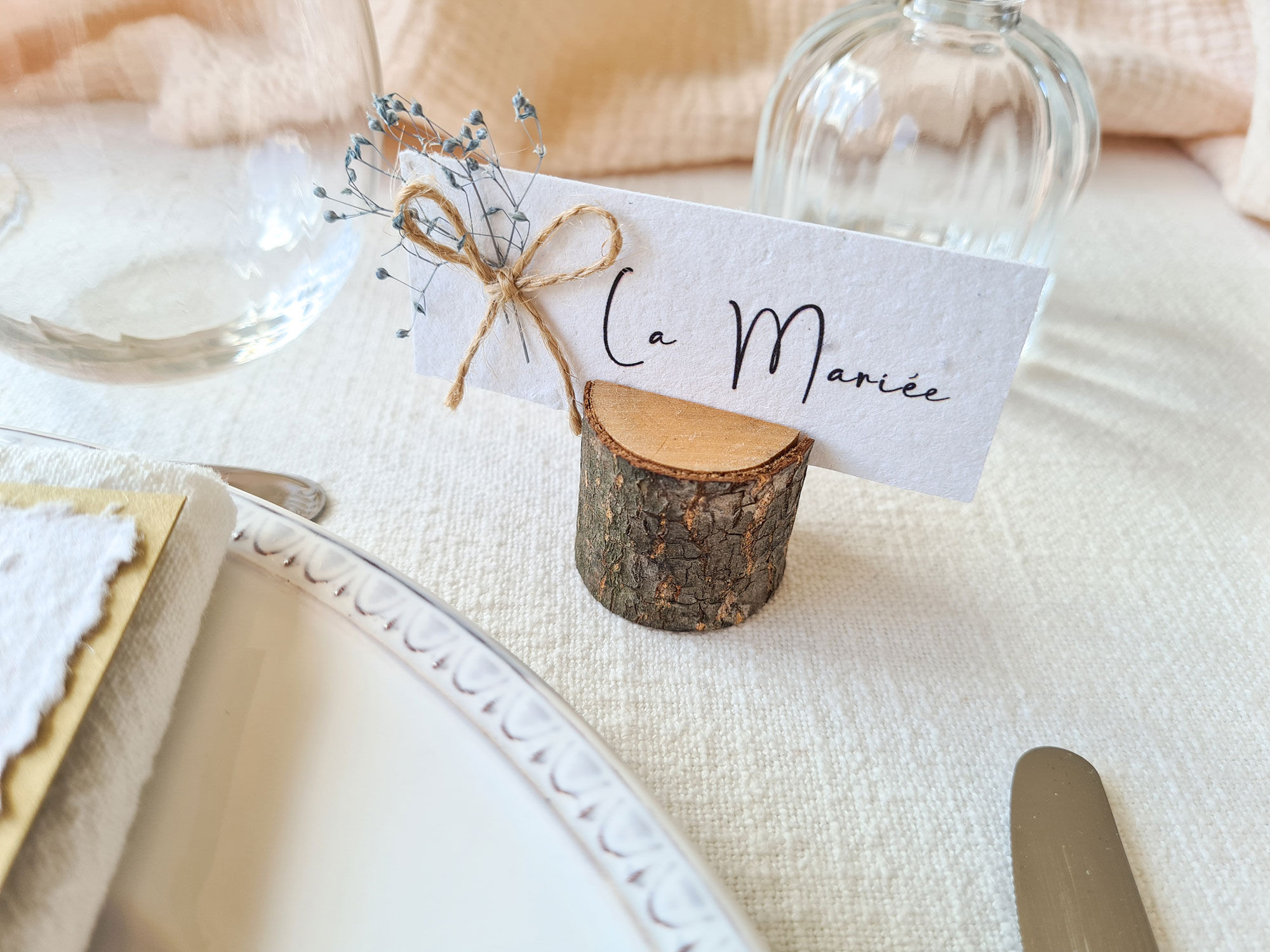 Marque-place simple - Lou