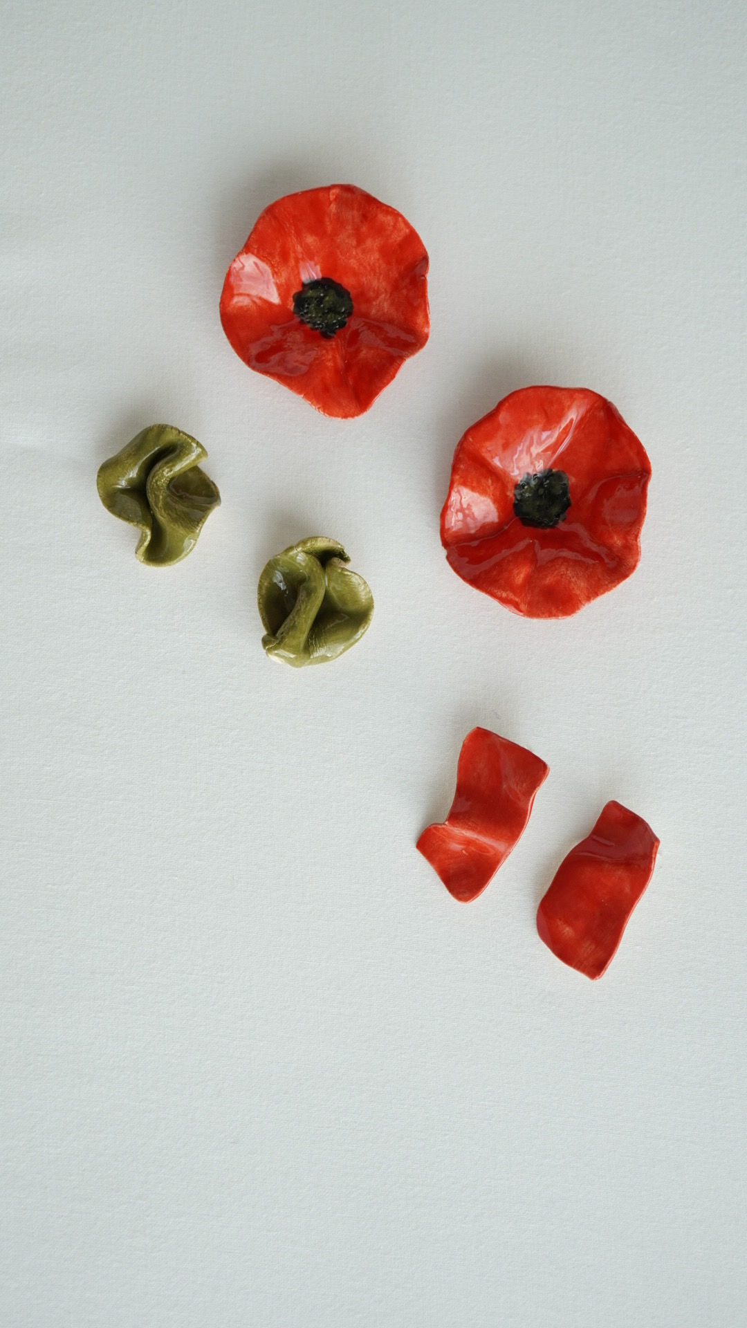 Seramik Düğüm Küpe