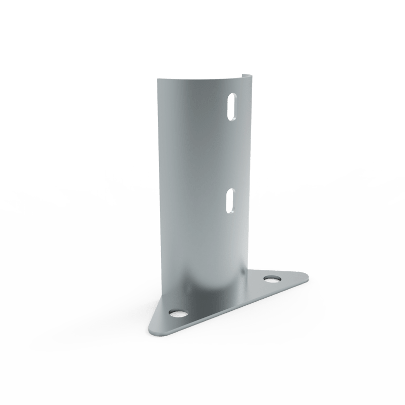 ANCLAJE PARA ATORNILLAR ROLLIZO DE 80MM.- REF. STD-M-133-16