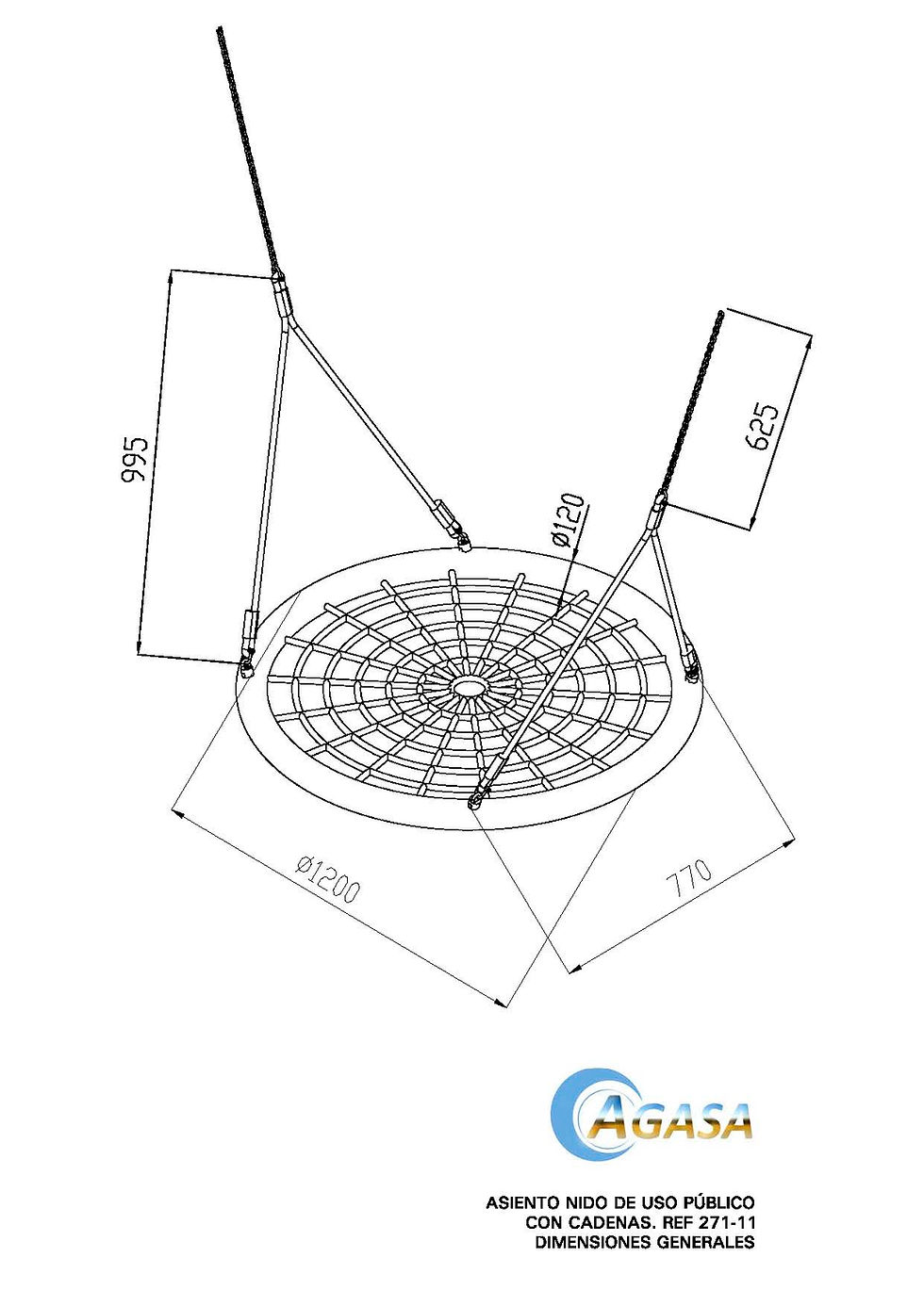 Miniatura: ASIENTO NIDO - REF. 271-11