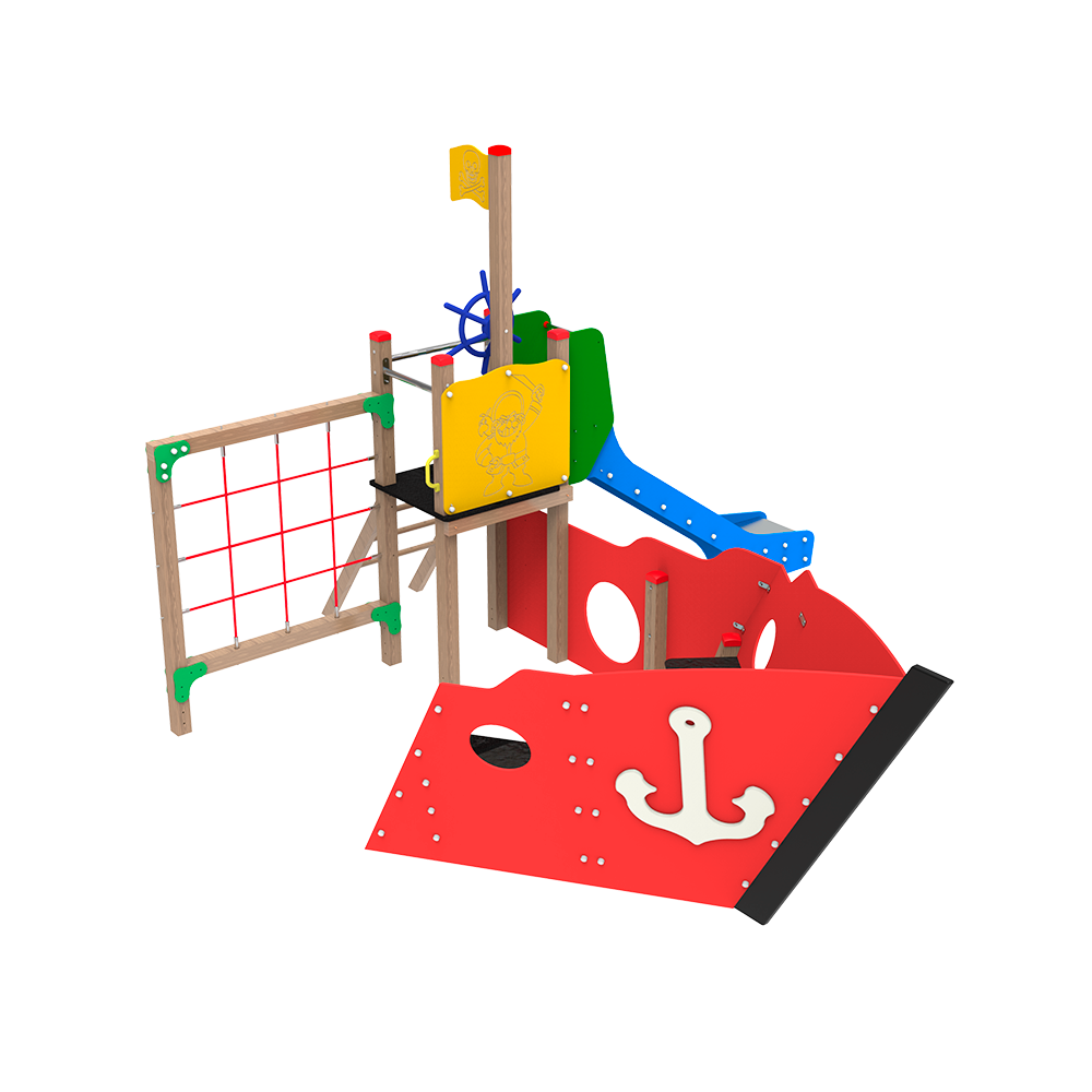 BARCO PIRATA  MULTIJUEGOS- Ref. 298A