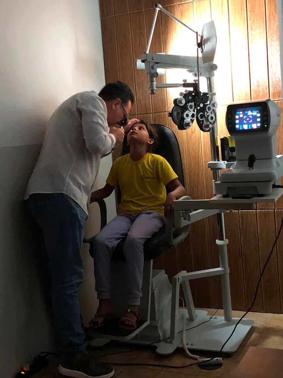 Doação Especial - Consultas com Optometrista