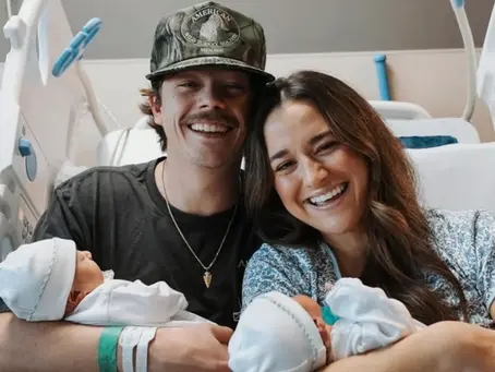 Dylan Marlowe and Wife Natalie Welcome Twin Boys