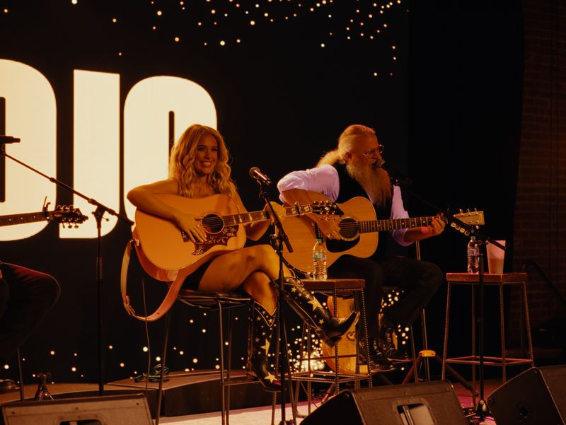 Megan Moroney and Jamey Johnson | Credit: Joe Cash