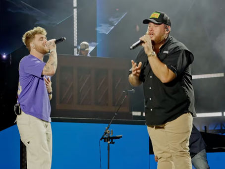 WATCH: Luke Combs Surprises Lollapalooza Crowd with Alex Warren Collaboration on Viral Hit “Ordinary”