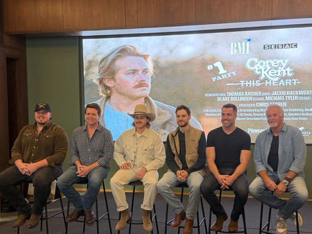 Heart, Hustle, and a No. One: Corey Kent Celebrates “This Heart” at BMI Nashville