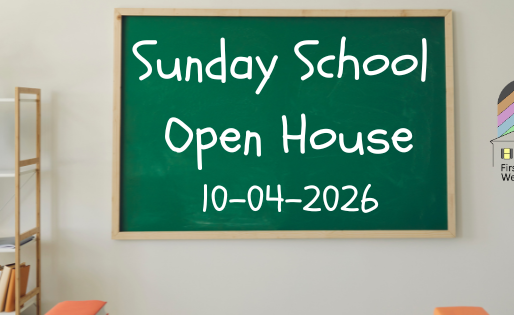 Sunday School Open House