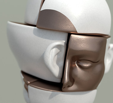 Escultura cara