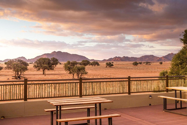 accommodation during namibia photography workshop