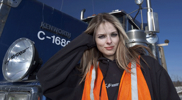IRT driver Lisa Kelly