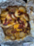 Foil Pack Bacon Ranch Potatoes