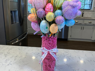 Glitter Easter Bouquet for under $15