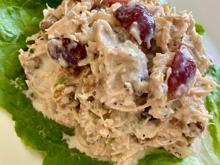 Grape & Walnut Chicken Salad - Dairy Free