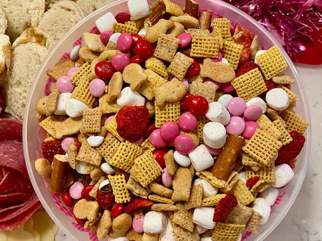 Valentine Sweet & Salty Snack Mix