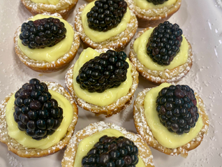 Lemon Blackberry Tarts