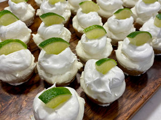 Mini No Bake Key Lime Cheesecakes