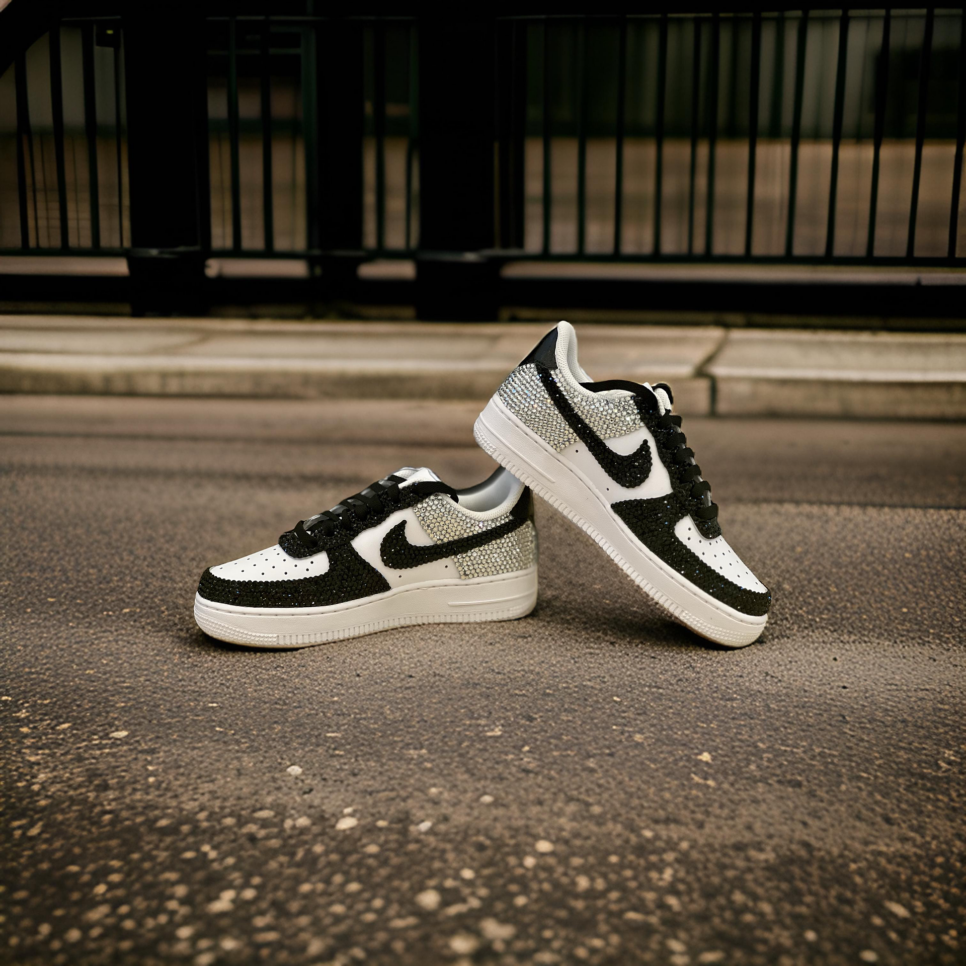 custom sneakers back to school style bling shoes
