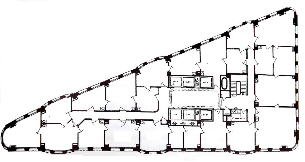 Flatiron Building Plan View