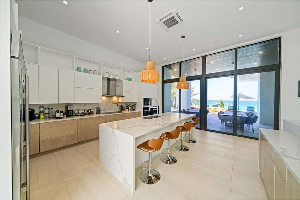 Fully equipped modern kitchen