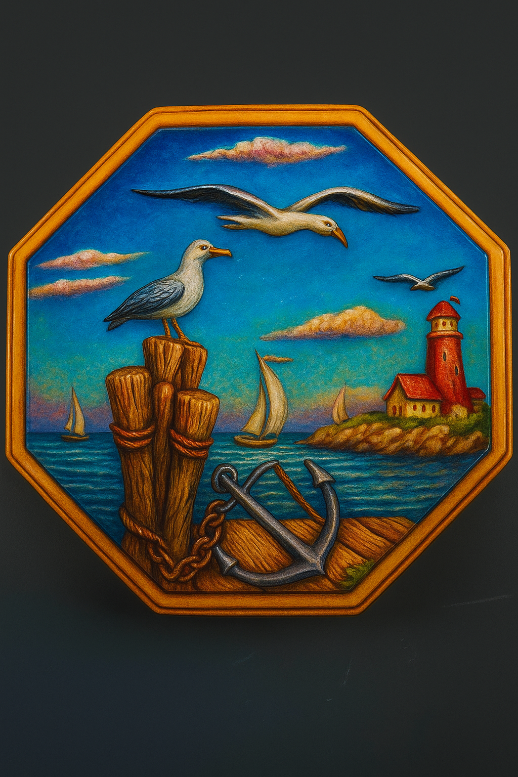 Med. Nautical Octagon